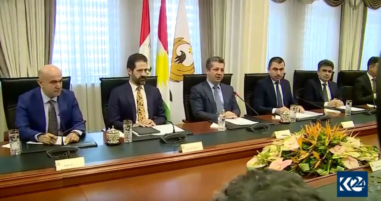 Mesrûr Barzanî li şanda hikumetê bo Bexdayê civîya